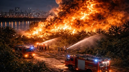 Troje mrtvih u požaru u Lionu: Sumnja se da je vatra podmetnuta