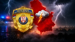 "Alarm - vanredni događaj. Oluja" I MUP izdao upozorenje zbog jakog nevremena! (FOTO)