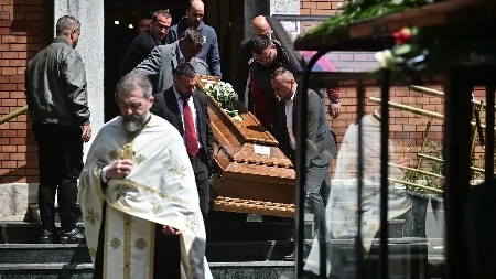Odlazak legende: Vladimir Cvetković sahranjen uz Đurđevdan (VIDEO)