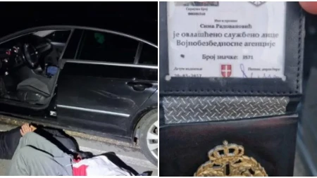 Blokader uhapšen zbog šverca migranata! Nađena mu lažna legitimacija VBA! (FOTO)