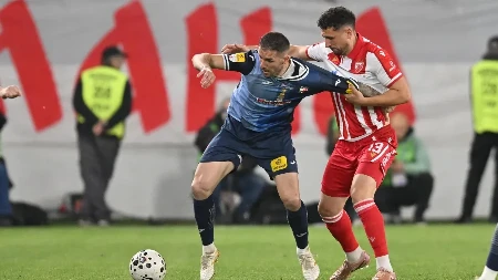 Crvena zvezda - Vojvodina: Novosađani vode, Arnautović promašio zicer - 0:1