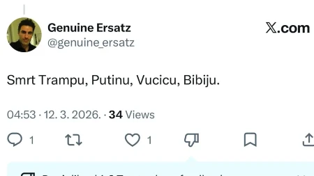 "Treba ubiti Trampa, Putina i Vučića" Milogorac iz Njujorka pozvao na ubistva državnika!