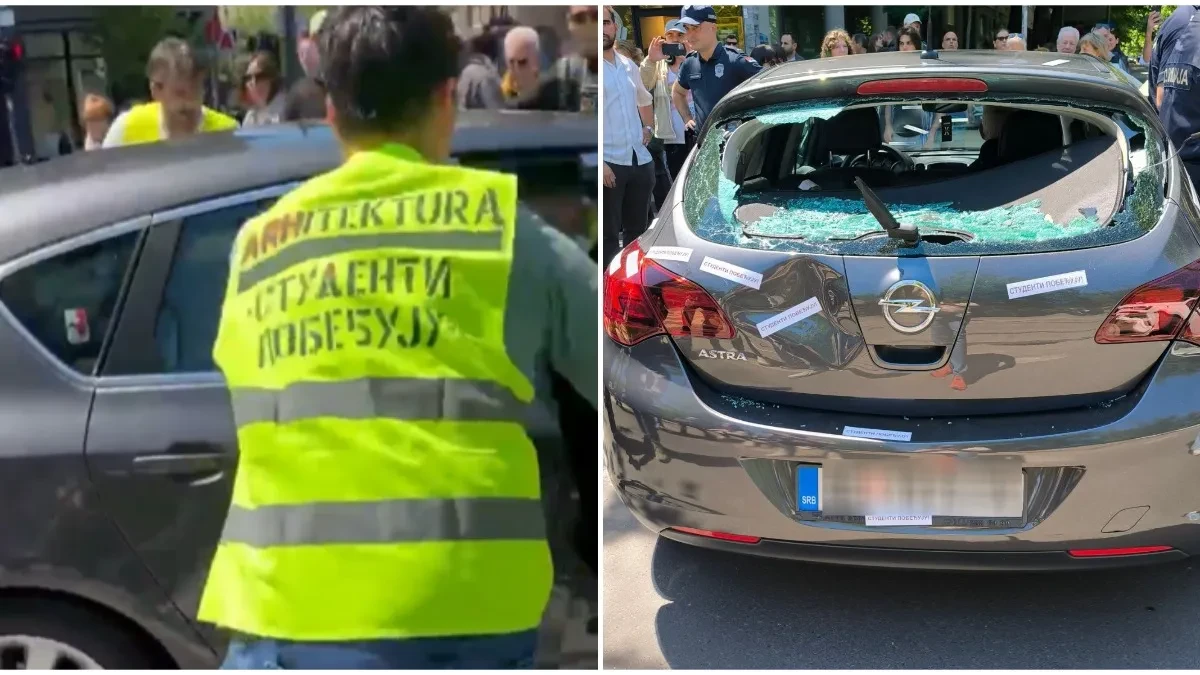 Evo do čega je dovelo neodgovorno ponašanje blokadera! Incident kod Pravnog, kolima oboren stariji muškarac (VIDEO)