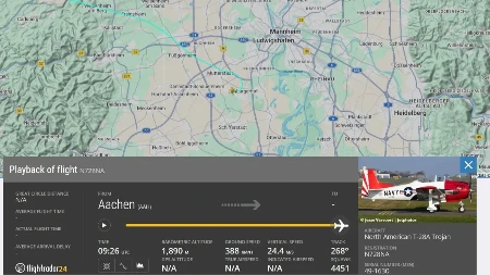 Dvoje mrtvih, jedan povređen: Avion eksplodirao u vazduhu, delovi se rasuli na kuće južno od Majnhajma