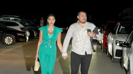 Lela van sebe nakon drame! Sloba Vasić završio u bolnici, supruga nervozna i bez reči napustila VMA!