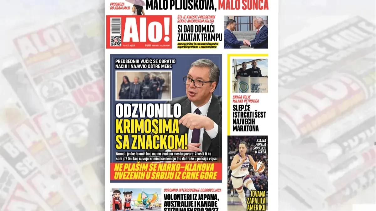 Predsednik vučIć se obratio naciji I najavio oštre mere! Odzvonilo krimosima sa značkom!