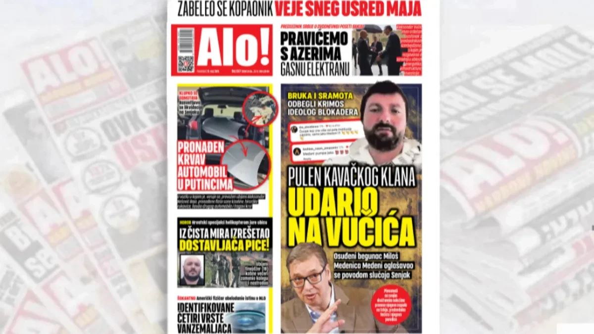 Pulen kavačkog klana udario na Vučića! Bruka i sramota: Blokaderi slede odbeglog crnogorskog krimosa