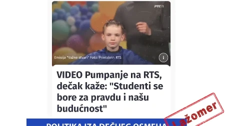Politika iza dečijeg osmeha (VIDEO)
