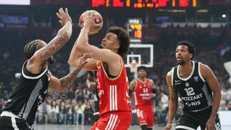 Partizan se kockao, pa srušio Zvezdu i došao na korak od finala: Magični Kalates i Vašington vodili crno-bele do važnog trijumfa!