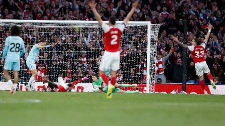 Arsenal na korak od titule! Minimalac "tobdžija" protiv otpisane ekipe