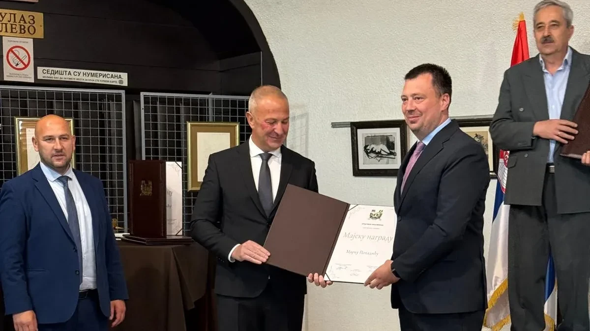 Obeležen Dan opštine Knjaževac: Marku Popadiću uručena Majska nagrada
