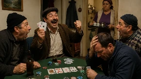 Vic dana: Igra Mujo poker sa jaranima u sobi...