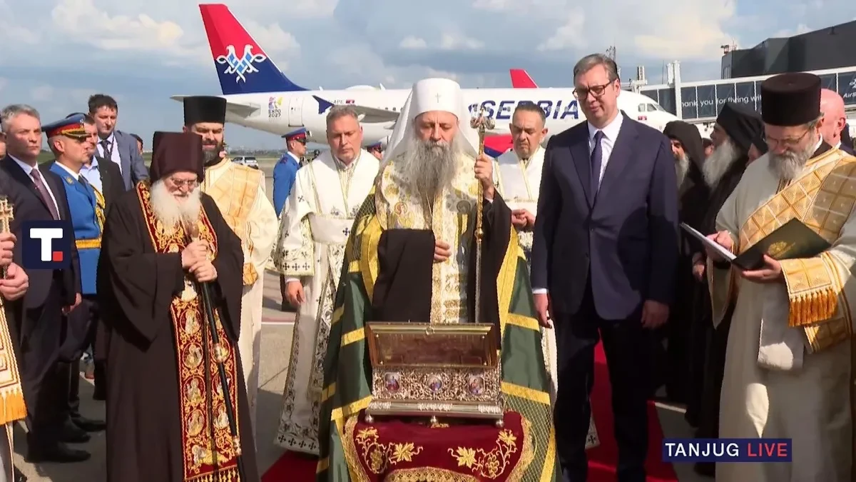 Pojas Presvete Bogorodice stigao u Srbiju! Svetinju knez Lazar odneo u Hilandar u 14. veku! (VIDEO)