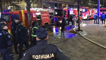  Zapaljen lokal u centru Beograda!  Vlasnik je je ruski državljani, a njemu se okupljaju njegovi  sunarodnici