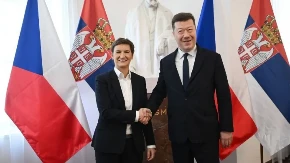 Češka podržava evropski put Srbije! Brnabić se sastala sa Okamurom u Pragu