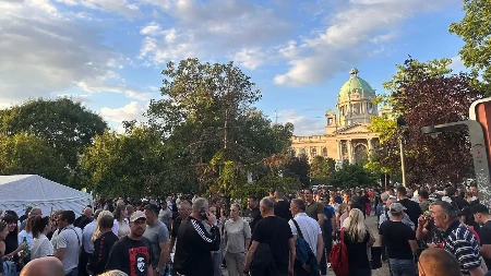 U Pionirskom parku skup podrške predsedniku Vučiću
