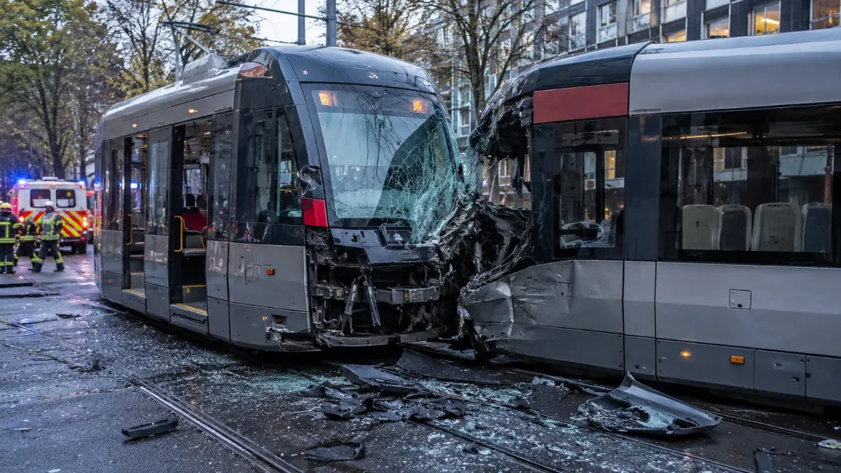 Jeziv čeoni sudar tramvaja u centru grada! Ljudi leteli kroz vozila, skoro 30 povređenih