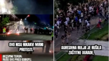 Noć strave i blokaderskog užasa iza nas! Centar grada pretvorili su u ratnu zonu