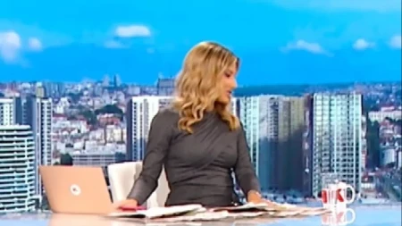 Ušao je u studio bez pardona, voditeljka u jutarnjem programu nije znala šta ju je snašlo, a onda je usledio haos