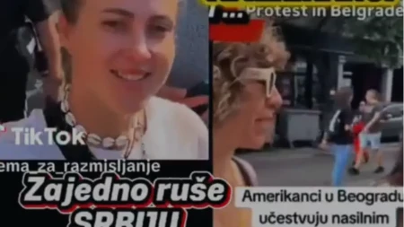 Amerikanci, Rusi, Afrikanci - zajedno u rušenju Srbije na nasilnom protestu blokadera! (VIDEO)