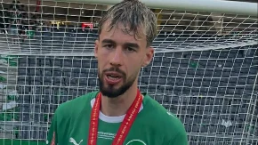 Veliki uspeh: Stevanović uzeo trofej sa Sent Galenom