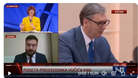Danica Vučenić u neverici zbog Vučićeve geopolitike: „Sa Kinom sjajno, Americi se približava, a sa EU opet dobri odnosi!“