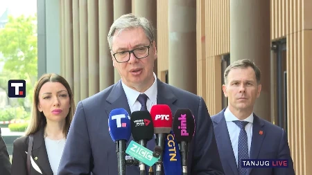 "Si insistirao na saradnji u oblasti AI i modernih tehnologija" Vučić: Nikada nećemo zaboraviti ono što je uradio za našu zemlju