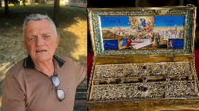 „Krenuli smo u tri ujutru“: Deka iz Republike Srpske satima čekao Pojas Svete Bogorodice, njegove reči dirnule sve
