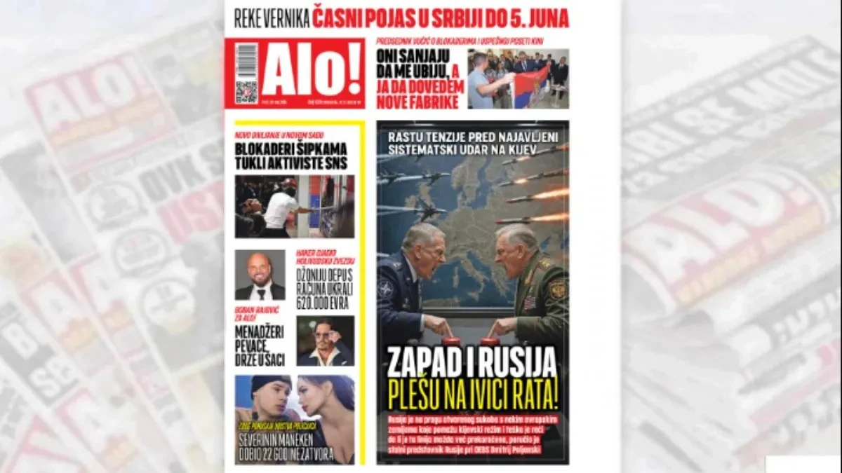 Zapad i Rusija plešu na ivici rata! Rastu tenzije pred najavljeni sistematski udar na Kijev