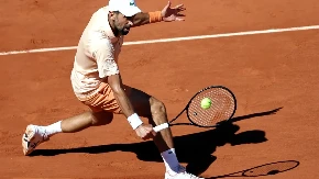 Đoković - Fonseka: Novak servira za prvi set - 5:2