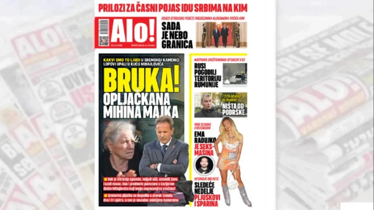 Kakvi smo to ljudi? Bruka: Opljačkana Mihina majka! 