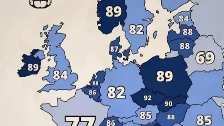 Nova mapa Evrope digla prašinu: Evo gde su muškarci najdeblji - Srbija u samom vrhu!