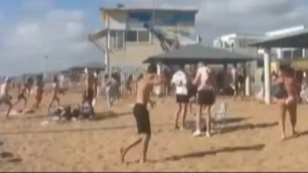 Pakao na izraelskoj plaži: Rakete pale među kupače, ljudi vrištali i bežali (VIDEO)