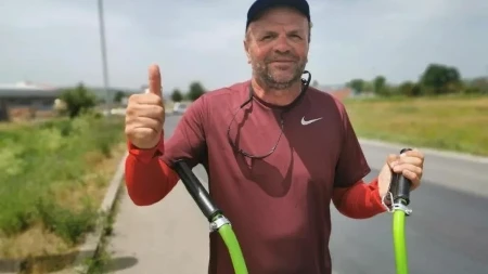 Ivan kreće od Gračanice do Ostroga za pomoć malenoj Jani - humano hodočašće dugo 300 kilometara