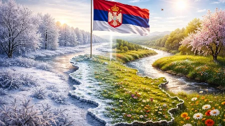 U ovom gradu još je minus! A biće do +30! Šok vremenske razlike