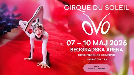 Cirque du Soleil zvanično stigao u Beograd: Od 7. do 10. maja predstava “OVO” u Beogradskoj areni