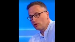 Profesor blokader bi da ruši vlast lepljenjem nalepnica u toaletu! "Nalupao" se gluposti u "Utisku nedelje"! (VIDEO)