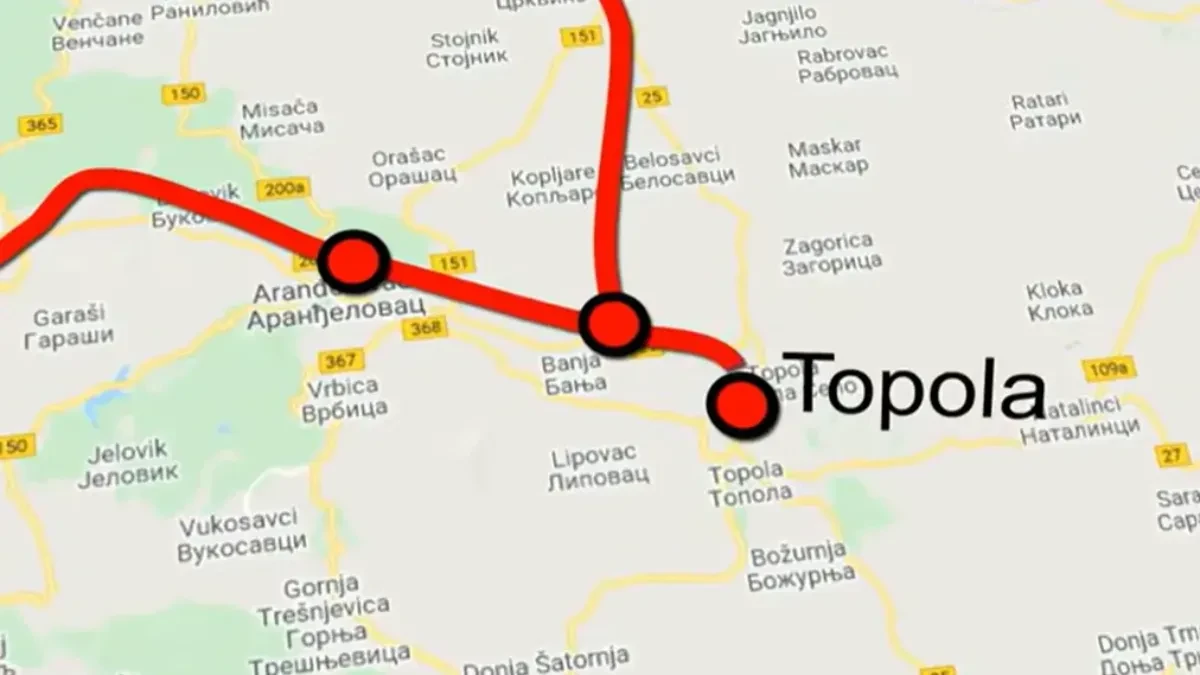 "Vožd Karađorđe" spaja pola Srbije: Do Beograda će se stizati za 30 minuta - pogledajte kompletnu trasu nove saobraćajnice (FOTO)