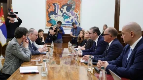 Vučić sa Nilsom: Održan sastanak u Predsedništvu (FOTO)