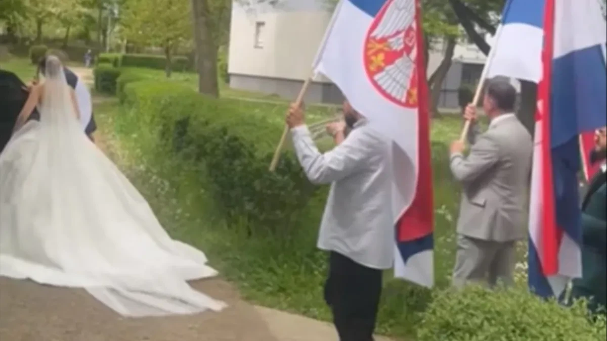 Srpkinja i Hrvat oduševili region: Svadba u Frankfurtu zapalila mreže, svi pričaju o jednom detalju!