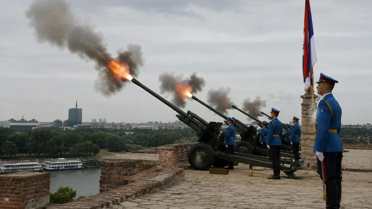 Kalemegdan grmeo u čast Dana pobede nad fašizmom