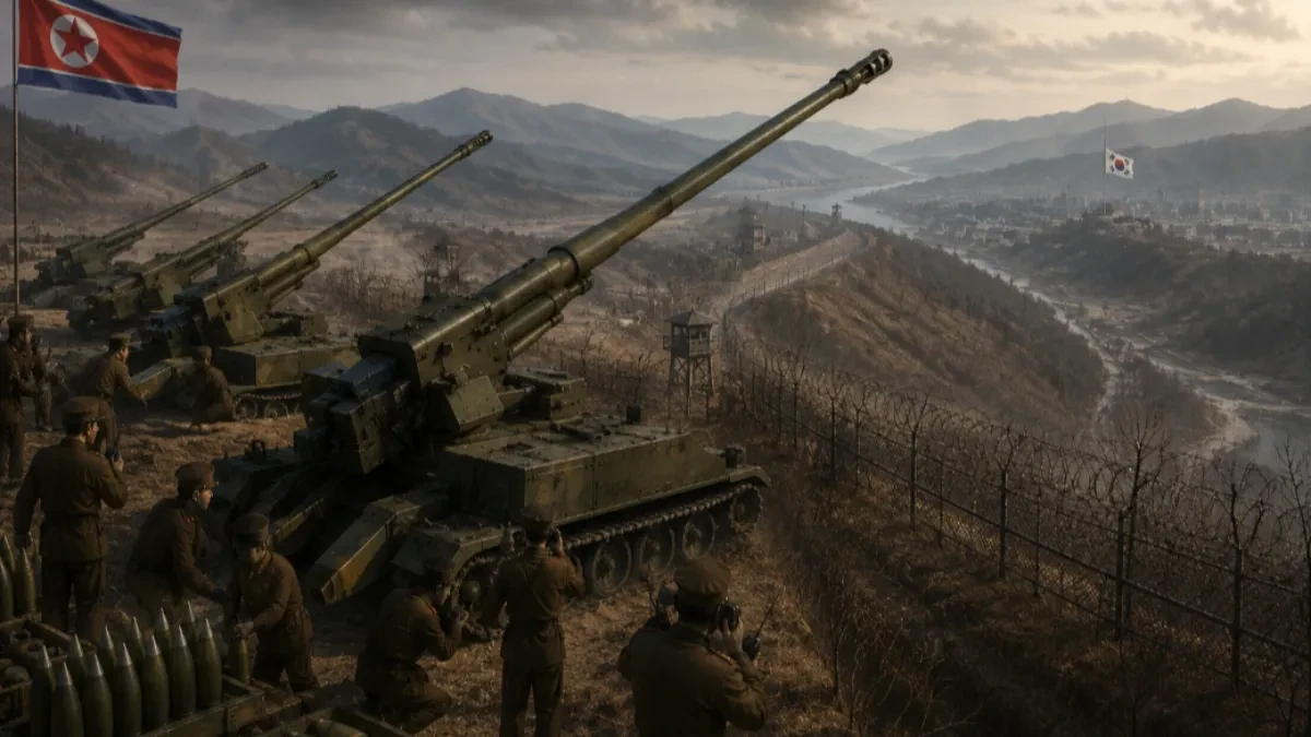 Severna Koreja raspoređuje novu artiljeriju dugog dometa uz granicu sa Južnom Korejom