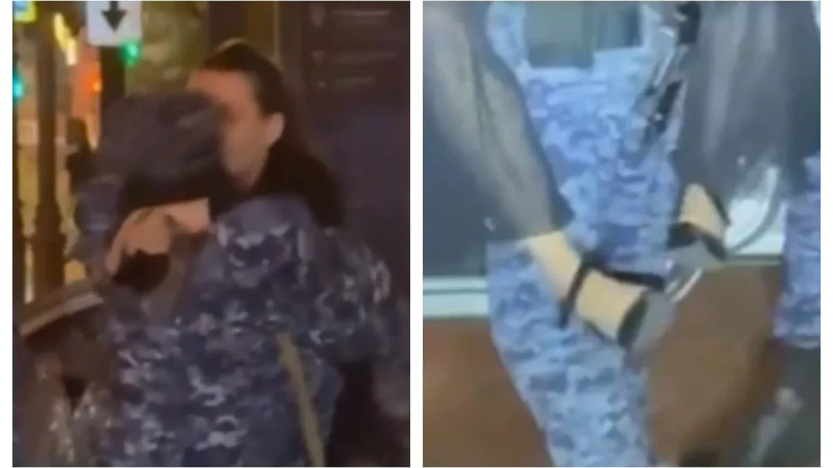 Ruska lepotica dovela policajca u nezgodan položaj nasred ulice: Pogledajte snimak (VIDEO)