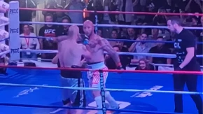 Skandal u Zagrebu: Hrvatski borac nokautirao fudbalera!