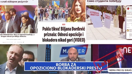 Borba za opoziciono-blokaderski presto: Čak i njihovi analitičari priznaju da stara priča više ne prolazi