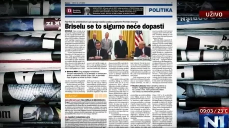 Blokaderi ruše strateški dijalog Srbije i SAD: Vučić i država rade u interesu Srbije - to nije dobro, treba da rade u interesu EU!
