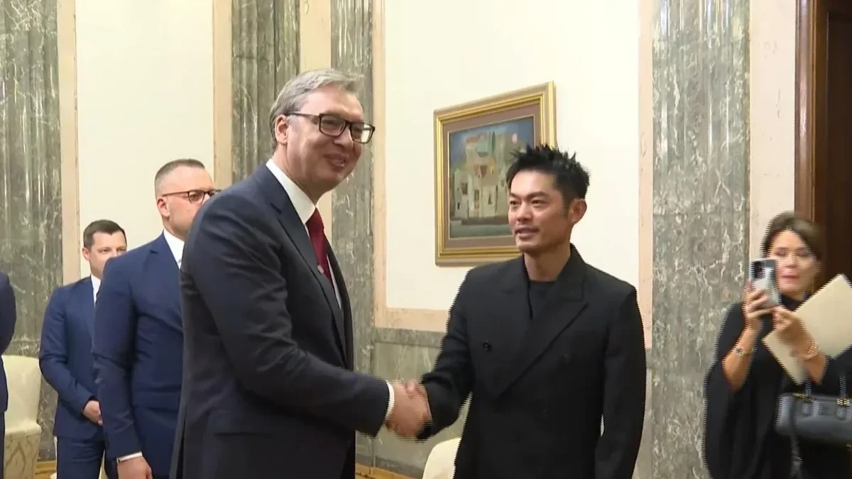 Predsednik Vučić sa velikom sportskom legendom: Iznenadio se kad je čuo koliko trenira