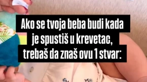 Beba plače čim je stavite u krevetac? Pedagog obja