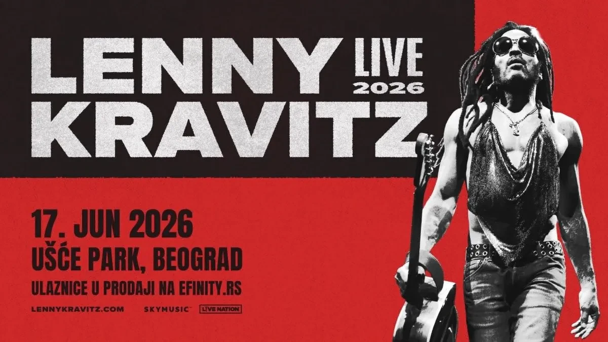Beograd odbrojava dane do dolaska najvećeg ROCKSTARA! Lenny Kravitz na Ušću: Spremite se za rok spektakl decenije 17. juna!