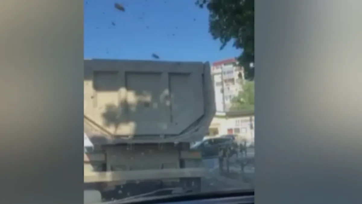 Košnice sa pčelama ispale iz kamiona! Drama kod Osnovne škole u Kraljevu